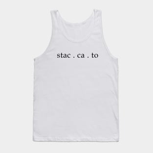 Staccato Tank Top